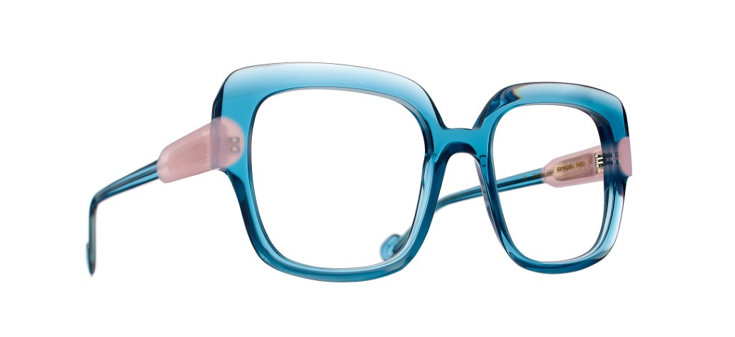 2100958940 RYHANA BLEU PETROLE / ROSE - 940 - RYHANA