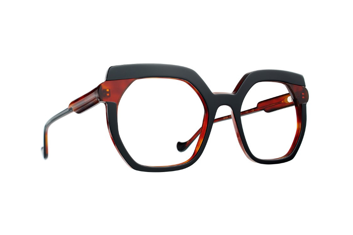 Caroline Abram NIVA -  NOIR / ÉCAILLE - 775 ACÃTATE...