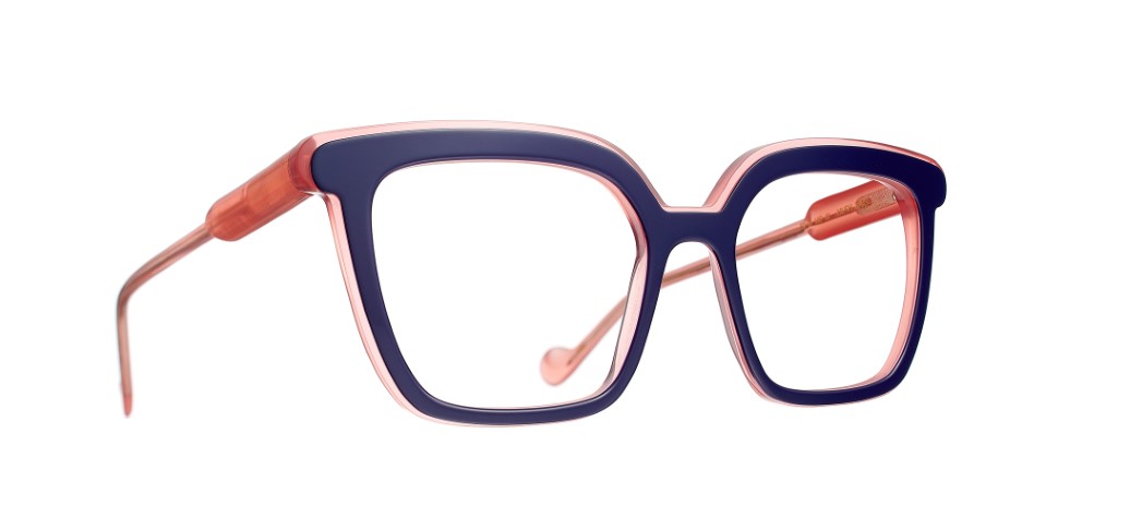 6100321093 HUSH BLEU / OPALE ROSE - 1093 - HUSH