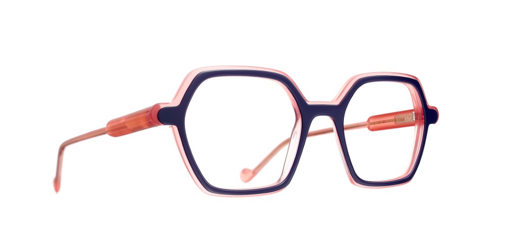 6100341093 HYPER BLEU / OPALE ROSE - 1093 - HYPER