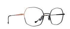 545B VALESKAYA BLACK / PEACH - VALESKAYA
