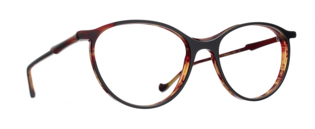 Caroline Abram CASSIE - BLACK / HAVANA ACETATE 671 - CASSIE