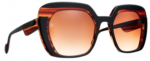 Caroline Abram OLINKA - BLACK / HAVANA ACETATE 671 - OLINKA