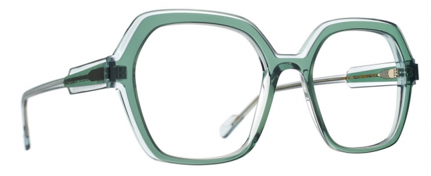 Caroline Abram FAVORITE - GREEN SAGE / LIGHT BLUE ACETATE 1081 -...