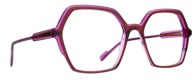 Caroline Abram FLASHY - BURGUNDY / PURPLE ACETATE 1080 - FLASHY