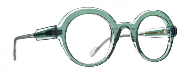 Caroline Abram FOLIE - GREEN SAGE / LIGHT BLUE ACETATE 1081 -...