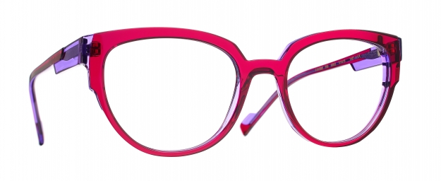 Caroline Abram FAHIME - DARK BURGUNDY / LILAC ACETATE 750 -...