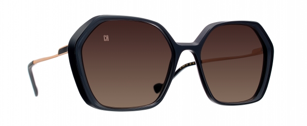 Caroline Abram IVY SUN - NOIR / OR ACETATE/ACIER INOXYDABLE 765...